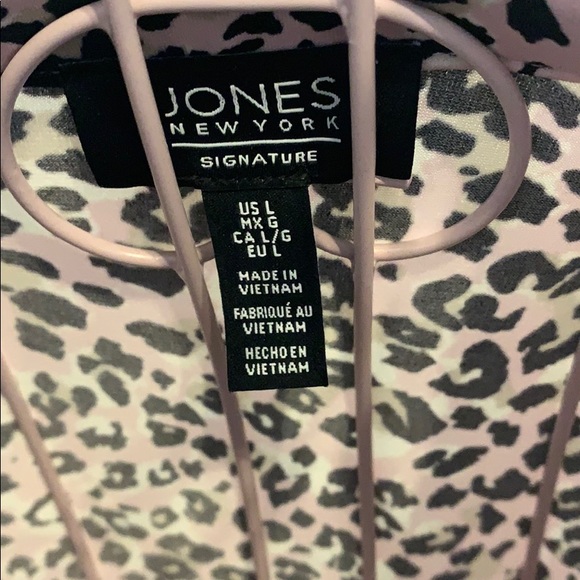 ❤️Jones New York Jersey Blouse😍$Drop💥 - Picture 2 of 4